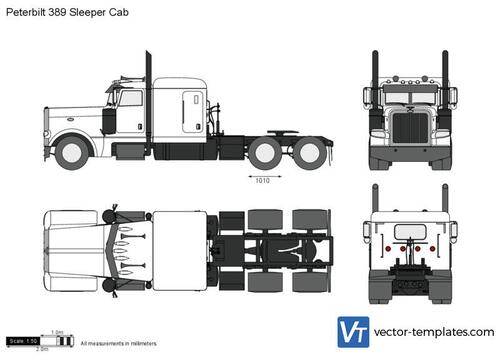 Peterbilt 389 Sleeper Cab