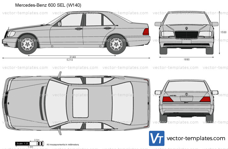 Mercedes-Benz 600 SEL (W140)