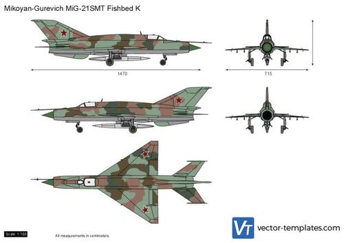 Mikoyan-Gurevich MiG-21SMT Fishbed K