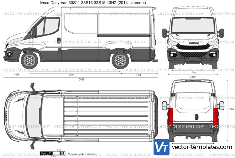 Iveco Daily Van 33S11 33S13 33S15 L3H2