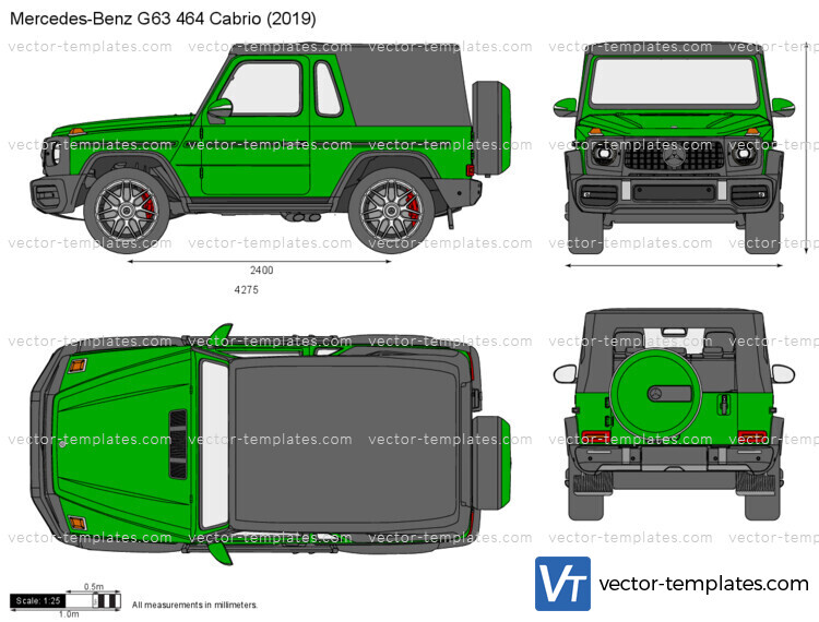 Mercedes-Benz G63 464 Cabrio