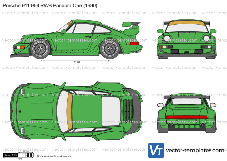 Porsche 911 964 RWB Pandora One