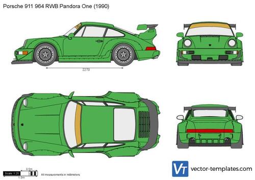 Porsche 911 964 RWB Pandora One