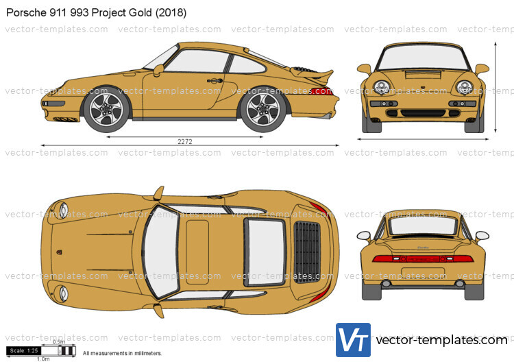 Porsche 911 993 Project Gold