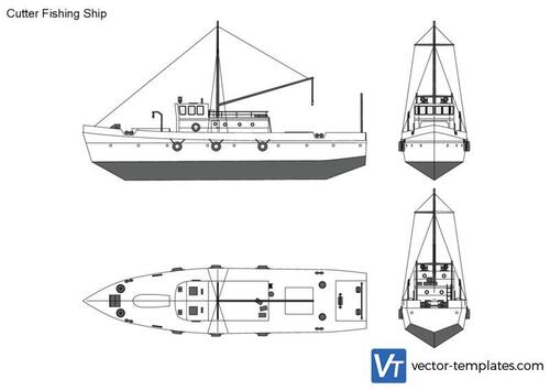 Cutter Fishing Ship