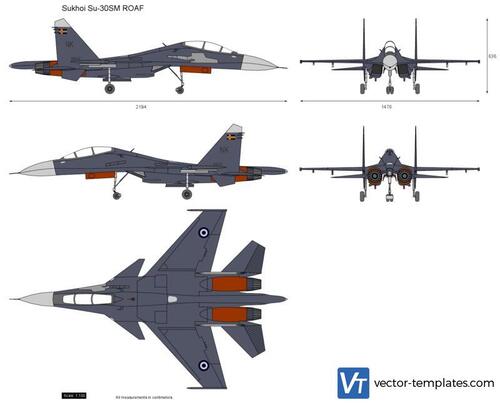 Sukhoi Su-30SM ROAF