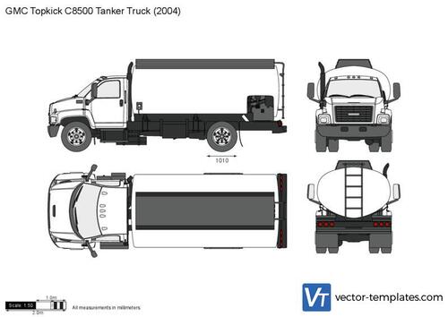 GMC Topkick C8500 Tanker Truck