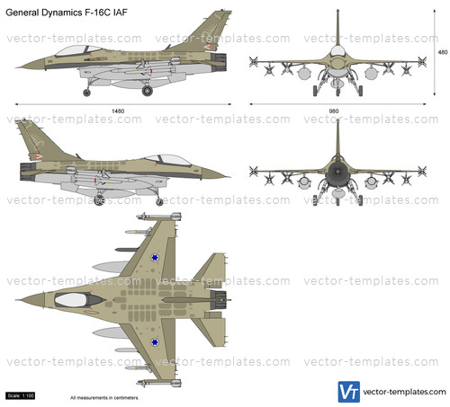 General Dynamics F-16C IAF