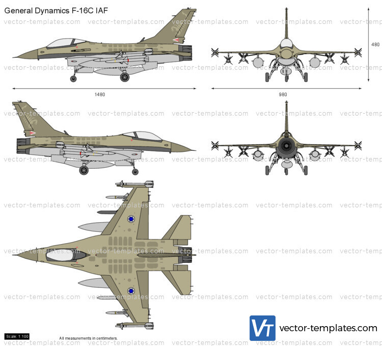 General Dynamics F-16C IAF