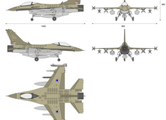 General Dynamics F-16C IAF