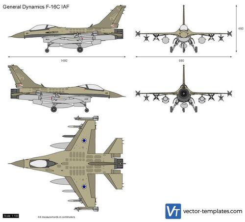 General Dynamics F-16C IAF