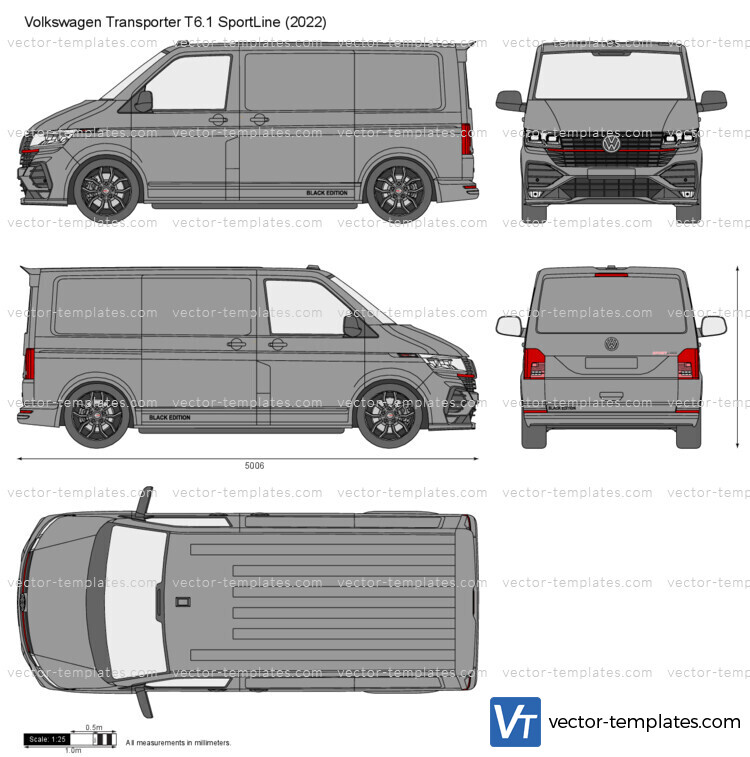 Volkswagen Transporter T6.1 SportLine