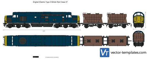 English Electric Type 3 British Rail Class 37