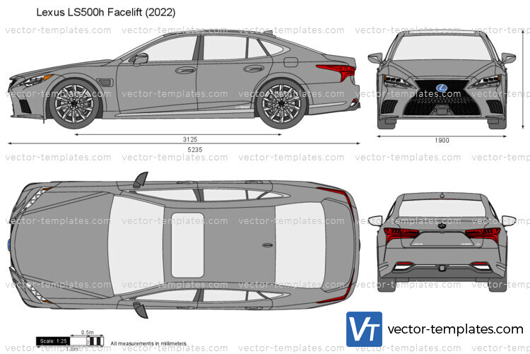 Lexus LS500h Facelift