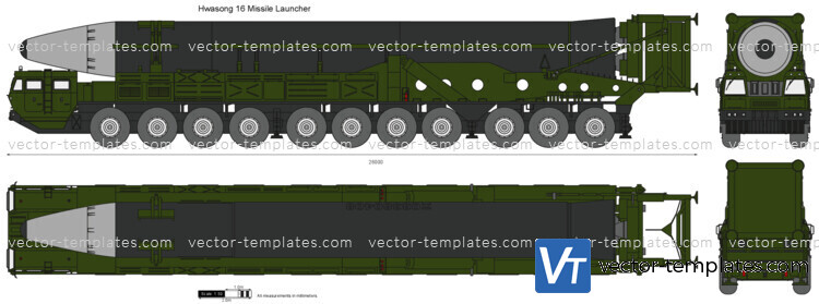 Hwasong 16 Missile Launcher