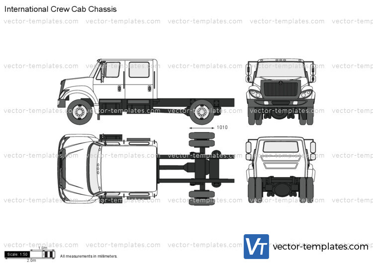 International Crew Cab Chassis