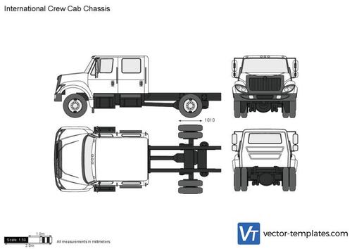 International Crew Cab Chassis