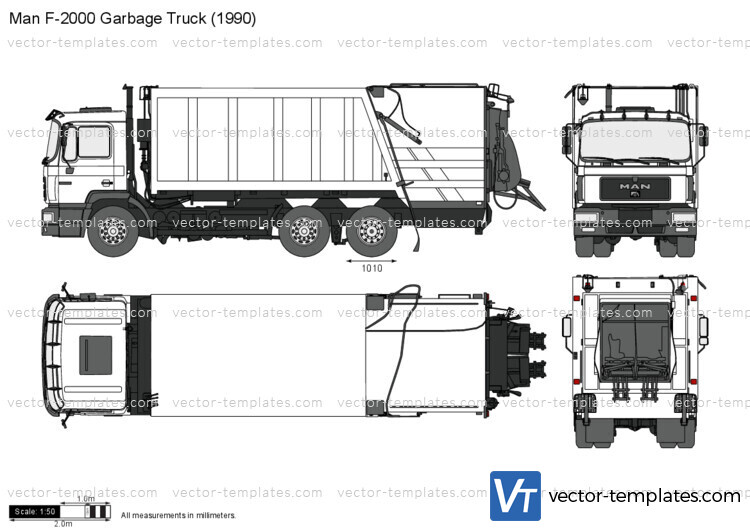 Man F-2000 Garbage Truck