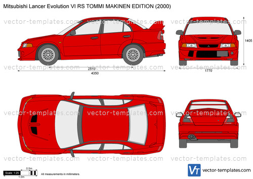 Mitsubishi Lancer Evolution VI RS TOMMI MAKINEN EDITION