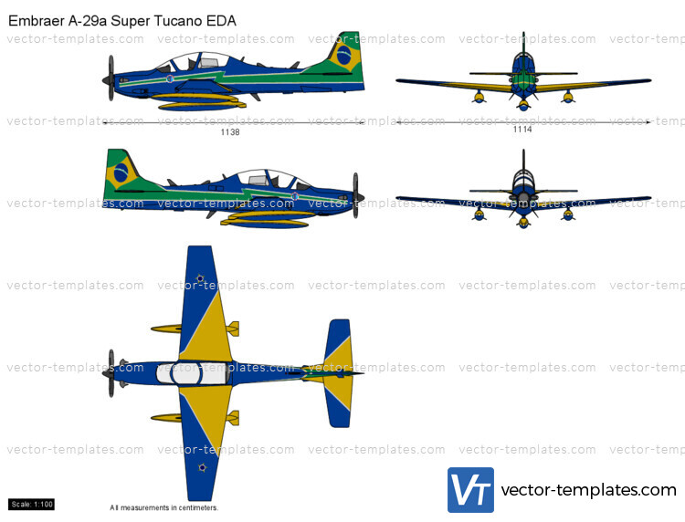 Embraer A-29a Super Tucano EDA