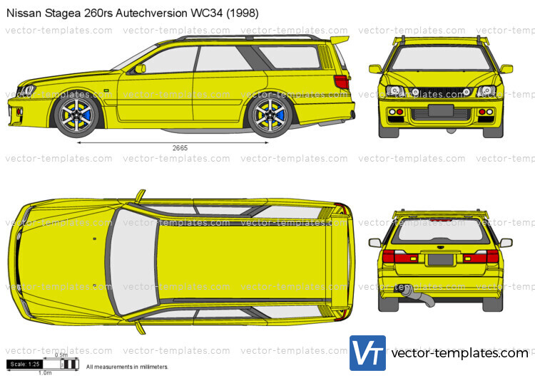 Nissan Stagea 260rs Autechversion WC34