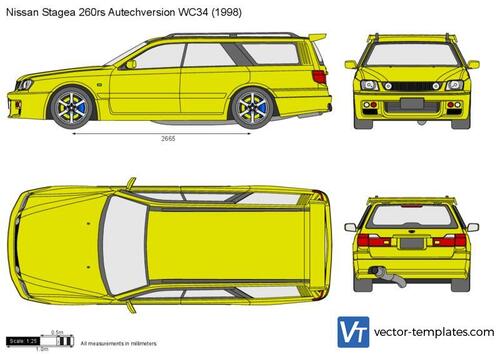 Nissan Stagea 260rs Autechversion WC34