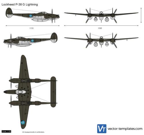 Lockheed P-38 G Lightning