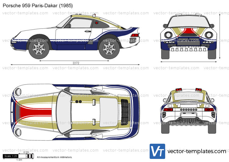 Porsche 959 Paris-Dakar