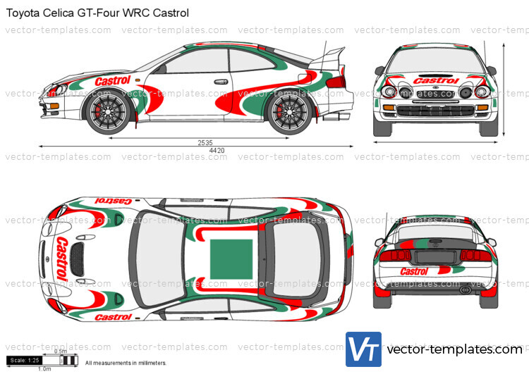 Toyota Celica GT-Four WRC Castrol