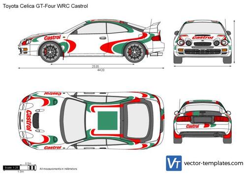 Toyota Celica GT-Four WRC Castrol