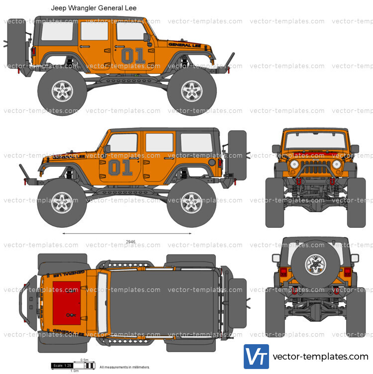 Jeep Wrangler General Lee