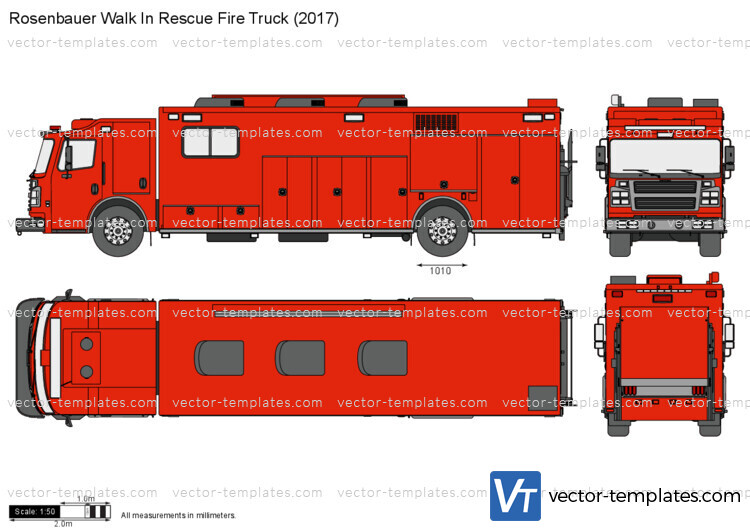 Rosenbauer Walk In Rescue Fire Truck