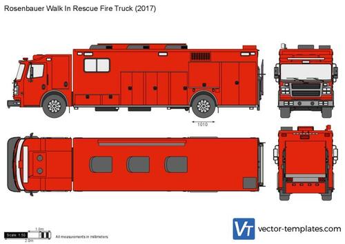 Rosenbauer Walk In Rescue Fire Truck