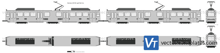 Siemens SD160 Light Rail Car