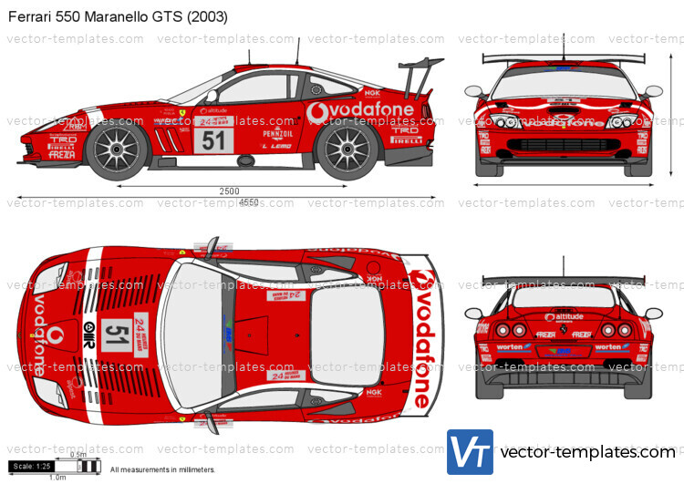 Ferrari 550 Maranello GTS