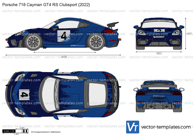 Porsche 718 Cayman GT4 RS Clubsport