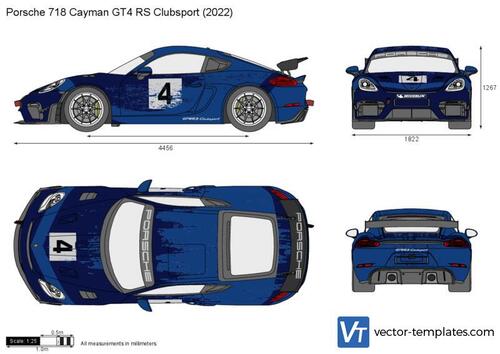 Porsche 718 Cayman GT4 RS Clubsport