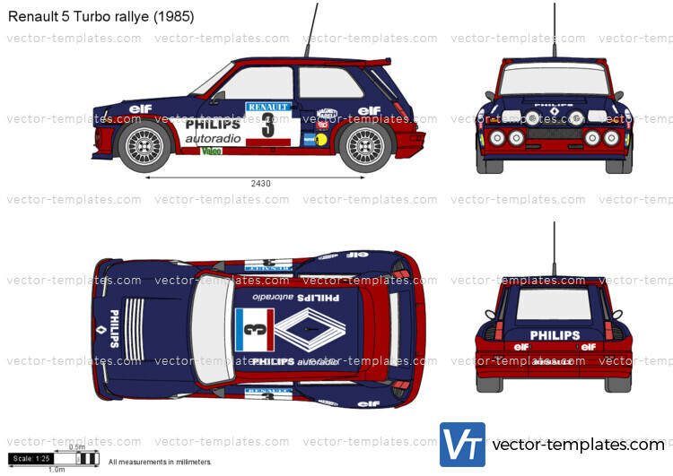 Renault 5 Turbo rallye