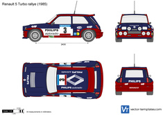 Renault 5 Turbo rallye