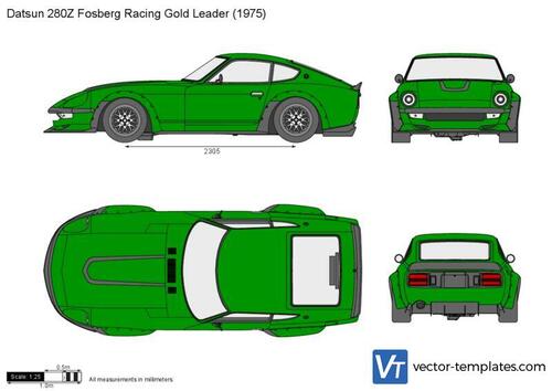 Datsun 280Z Fosberg Racing Gold Leader