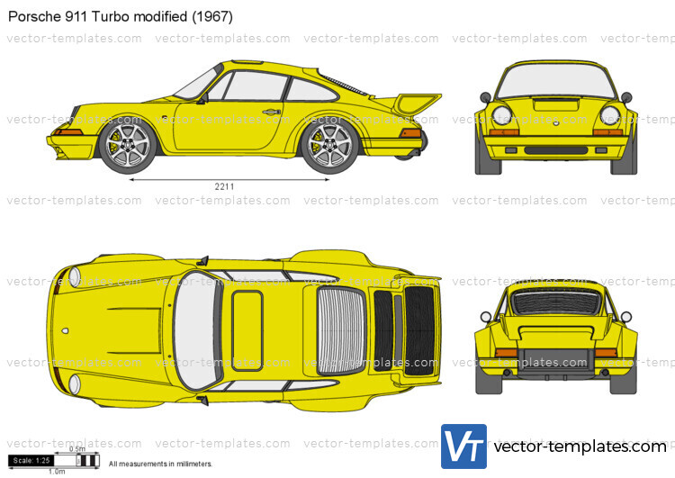 Porsche 911 Turbo modified