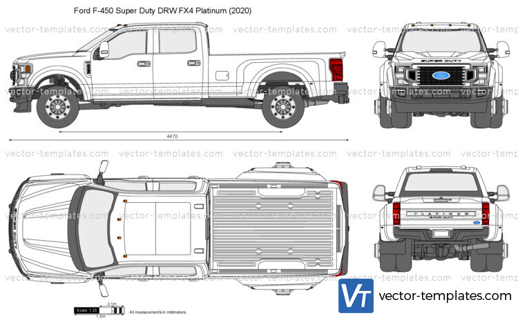 Ford F-450 Super Duty DRW FX4 Platinum