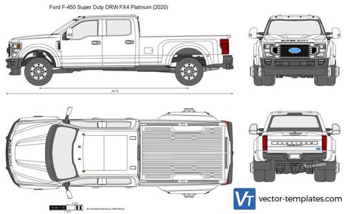 Ford F-450 Super Duty DRW FX4 Platinum