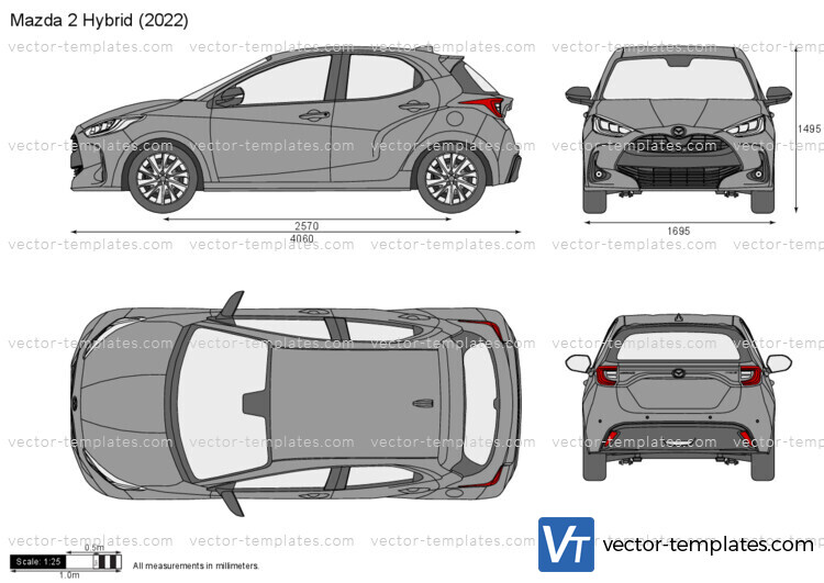 Templates - Cars - Mazda - Mazda 2 Hybrid