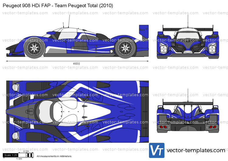 Peugeot 908 HDi FAP - Team Peugeot Total