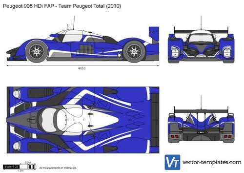 Peugeot 908 HDi FAP - Team Peugeot Total