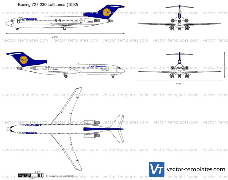 Boeing 727-230 Lufthansa