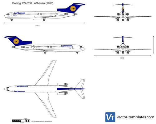 Boeing 727-230 Lufthansa