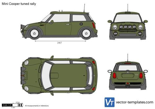 Mini Cooper tuned rally