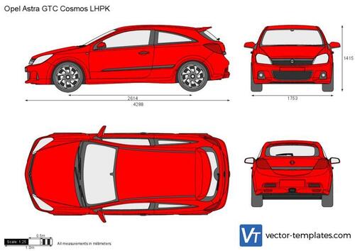 Opel Astra GTC Cosmos LHPK